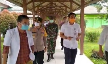 Tinjau Ruang Isolasi RSUD Ahmad Ripin, Sekda Muarojambi: Harus Dilengkapi dan Difasilitasi dengan Baik