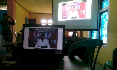 Teleconference dengan Menteri PDTT, Kepala Desa di Kerinci Sampaikan Ini