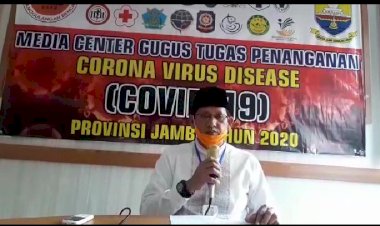 Pasien Positif Corona Terbaru Dipastikan Asal Kota Jambi dan Tanjab Barat, Johansyah: 3 Pasien Memiliki Hubungan Dekat dengan Pasien 06