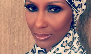 Supermodel Iman Posting Berhijab Saat Puasa Pertama
