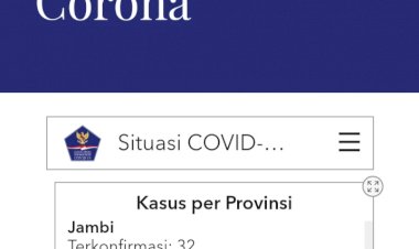 BERBAHAYA! Jumlah Pasien Positif Corona di Jambi Hari Ini Bertambah 11, Total jadi 32