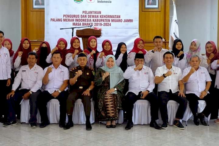 Bupati Hadiri Pelantikan Pengurus PMI Kabupaten Muarojambi