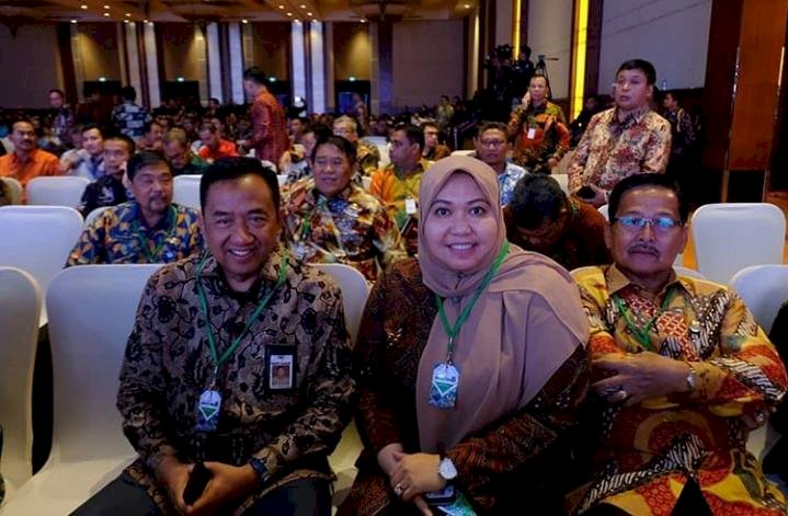 Bupati Masnah Hadiri Rakornas Investasi 2020
