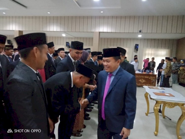 Bupati Merangin Hadiri Pelantikan PPK se Kabupaten Merangin