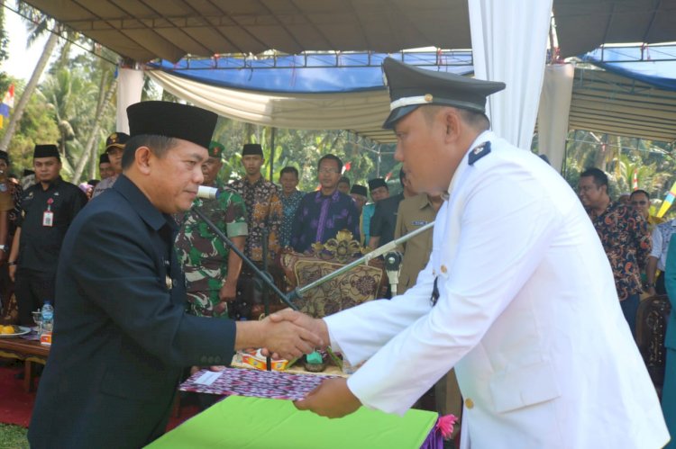 Bupati Merangin Lantik PAW Kepala Desa Mudo