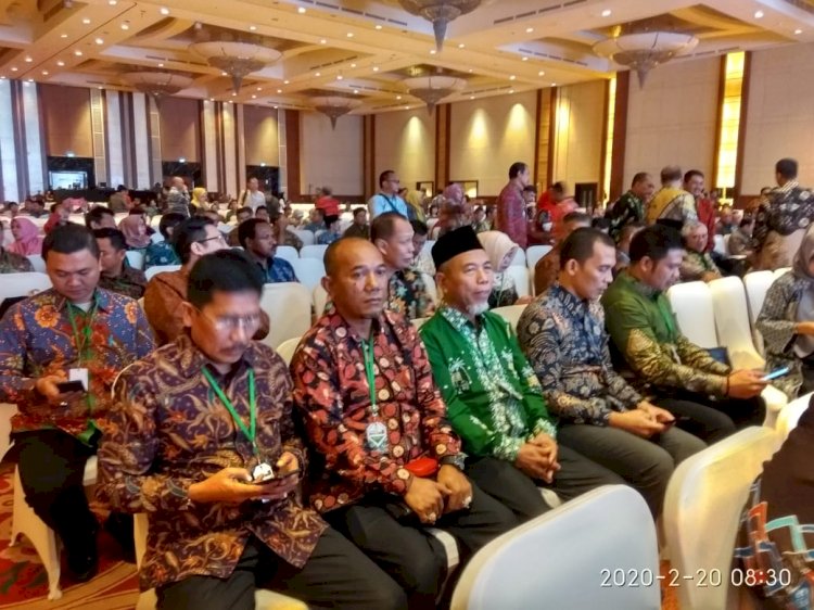 Wabup Hadiri Rakor Nasional Investasi 2020