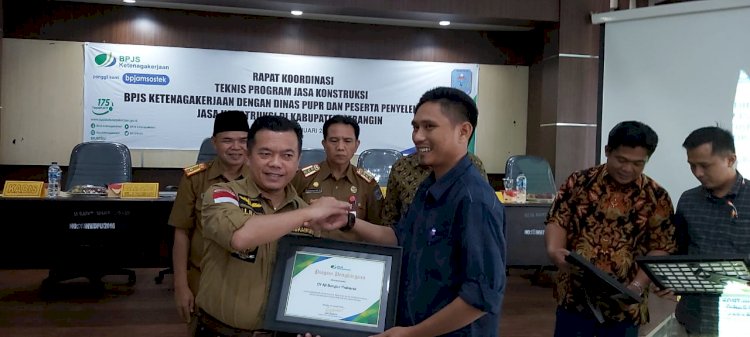 Bupati Merangin Buka Rakor Teknis Program Jasa Kontruksi