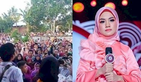 Dua Kontestan LIDA Disambut Ratusan Warga, Berdesakan Nggak Takut COVID-19?