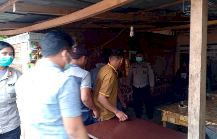 Giat Sosialisasi Covid-19, Polsek Air Hangat Kerinci Malah Ketemu Pejudi