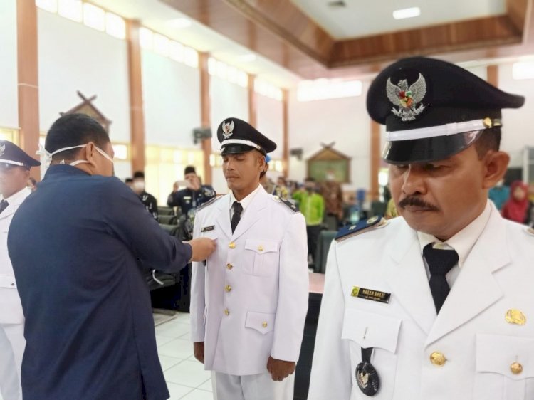Duh Bupati Bungo Lantik Rio/Kades di Tengah Pandemi Corona Hari Ini