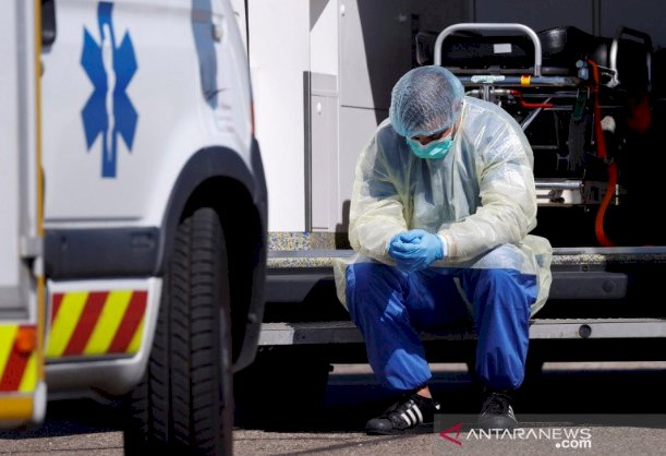 Prancis Catat Kematian Akibat Corona Nyaris 14 Ribu