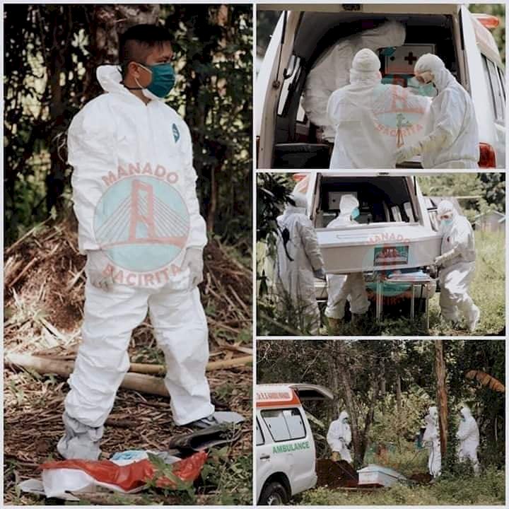 Aksi Heroik Bripka Jerry Tumondo Makamkan Jenazah Positif COVID-19, Kapolri Janji Sekolahkan Polisi Ini