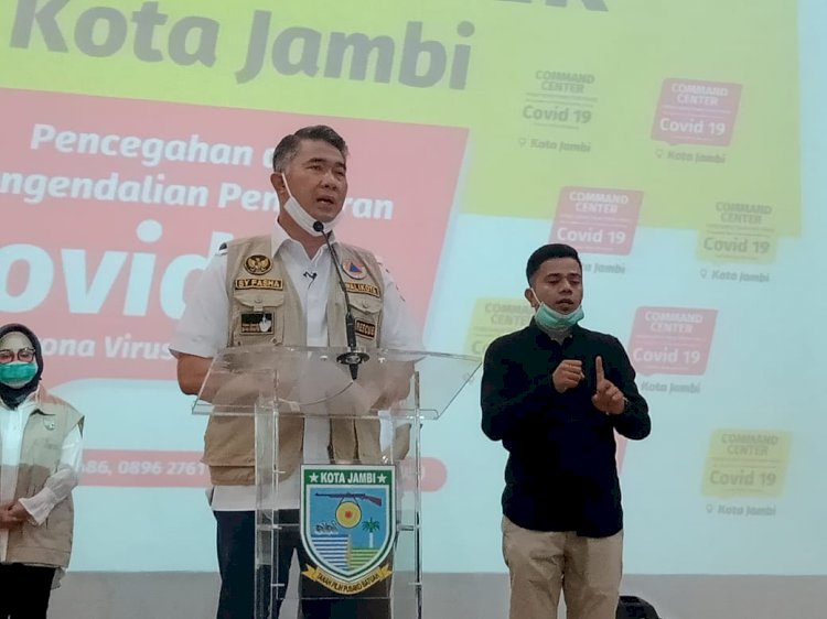 Pasien Positif Covid- 19 Dipastikan  Warga Kota Jambi, Ini Identitasnya