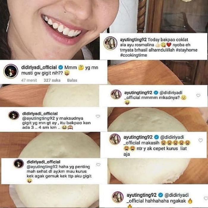 Komentar 'Nakal' Didi Riyadi di Postingan Ayu Ting Ting Bikin Salah Tingkah