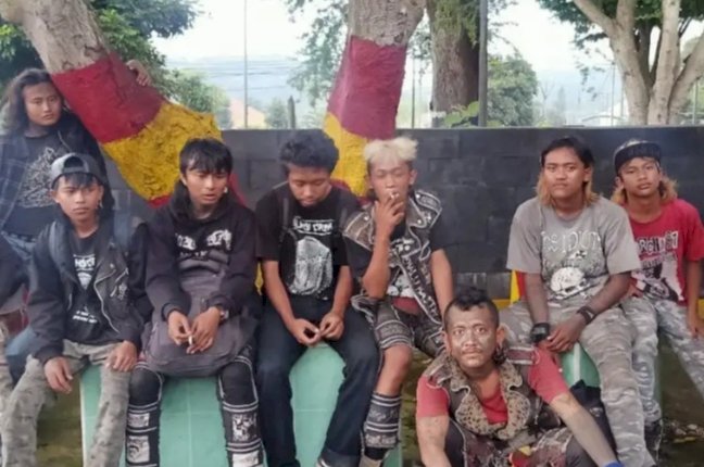 Polisi Lakukan Tes Kejiwaan Pencuri Helm Ngaku Ketua Kelompok Anarko