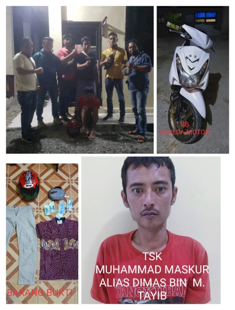 Sempat Terekam CCTV, Pelaku Begal Ini Ditangkap Tim Satreskrim Polres Kerinci