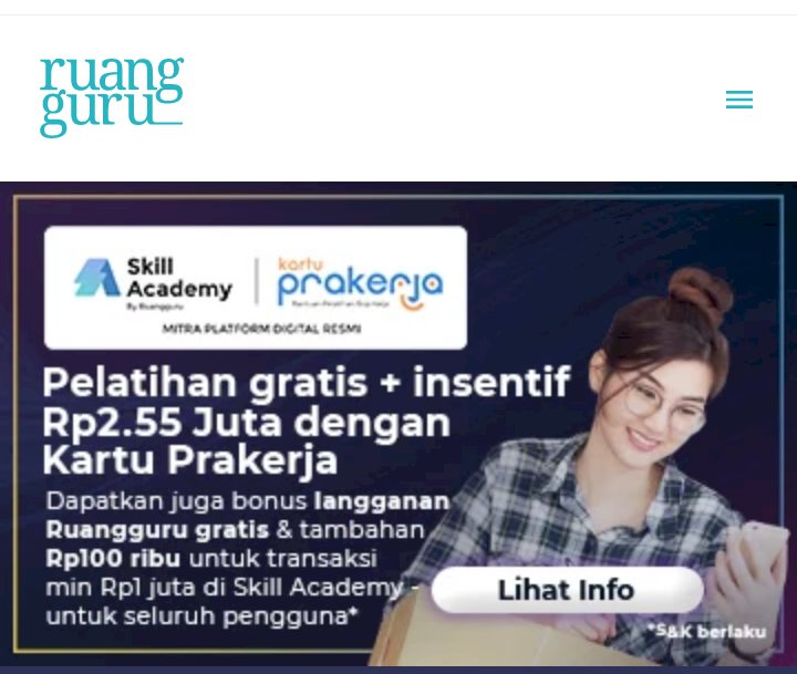 Mitra Pemerintah Program Kartu Prakerja, Benarkah Ruangguru Perusahaan Asing dari Negara Tetangga?