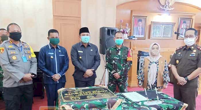 Bupati Bungo H Mashuri Hadiri Acara Penutupan Program TMMD ke-107