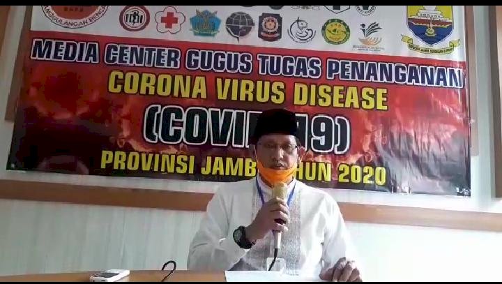 Pasien Positif Corona Terbaru Dipastikan Asal Kota Jambi dan Tanjab Barat, Johansyah: 3 Pasien Memiliki Hubungan Dekat dengan Pasien 06