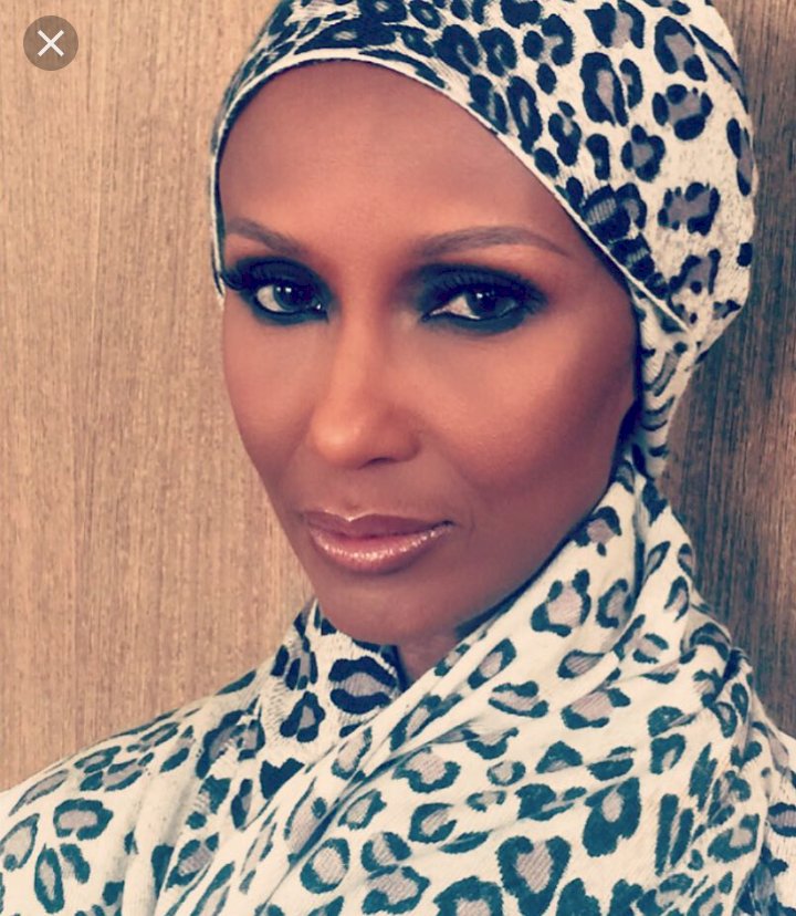Supermodel Iman Posting Berhijab Saat Puasa Pertama