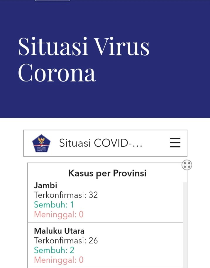 BERBAHAYA! Jumlah Pasien Positif Corona di Jambi Hari Ini Bertambah 11, Total jadi 32