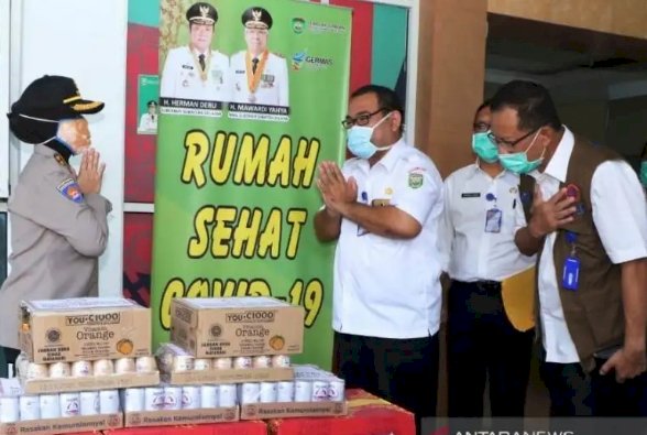 RS COVID-19 Jakabaring Palembang Karantina 34 ODP