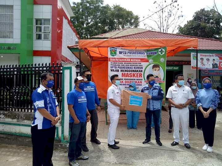 DPC Demokrat Sungaipenuh Peduli, Berikan APD ke Seluruh Puskesmas dan RS