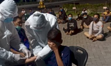 PSBB Sidoarjo, 65 Orang Terjaring Langgar Jam Malam