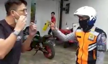 Viral! Pria Ini Tolak PSBB: Hukum Allah lebih Tinggi, Demi Allah Saya Bela Itu, Saya Lebih Ikuti aturan Allah