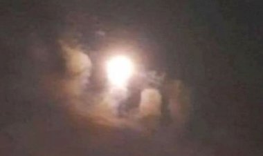 Viral! Awan Lafaz Allah di Malam Hari di Sukabumi