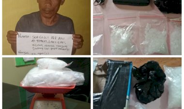 Polisi Ungkap Jaringan Pengedar Narkoba Kakap di Lapas Bungo, Barang Bukti Setengah Kilo Sabu