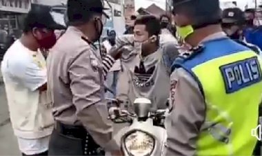 Pemuda Ini Tak Terima Ditegur Polisi Gegara Soal Masker, Hingga Pukul Ketua Karang Taruna
