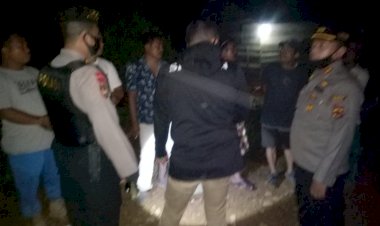 Kapolsek AKP Hendry Ditusuk & Kanit Disandera Massa, Saat Tim Merazia Penambangan Emas Ilegal di Batu Kerbau Bungo-Jambi