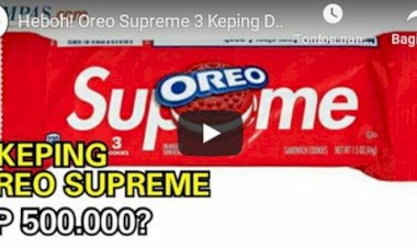 Viral di YouTube, Sebenarnya Apa Saja Keistimewaan Oreo Supreme Hingga Membuat Harganya Super Mahal