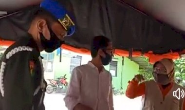 Viral Ketua KPU Sumbar Diomeli Petugas PSBB Lantaran KTP dan Surat Tugas