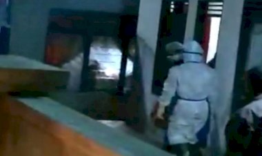 Positif Rapid Test, Satu Keluarga di Aurduri Sungaipenuh Dijemput Tim Medis