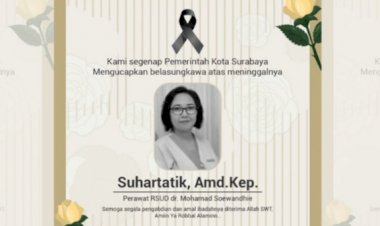 Seorang Perawat RSUD Soewandhie Meninggal diduga terpapar COVID-19