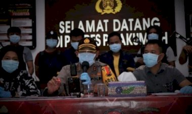 Polres Payakumbuh Tangkap Dua Pelaku penipuan Batu Merah Delima Palsu
