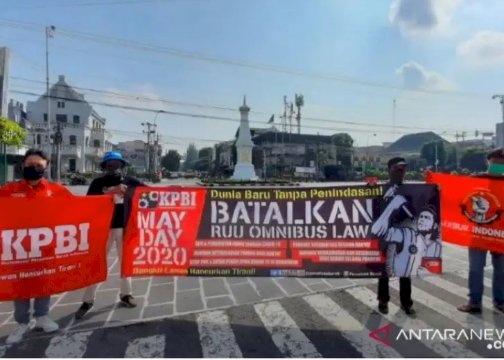 Penolakan Omnibus Law Isu Utama Hari Buruh, Meski Via Virtual Media