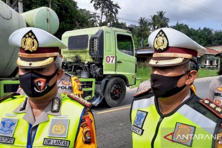 Di Jambi, 94 Mobil Pemudik Disuruh Putar Balik