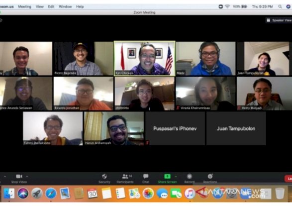 April-Mei Puncak Kepulangan, KJRI dan Mahasiswa di Chicago bahas terkait Pelarangan Mudik