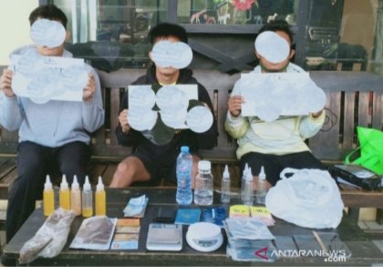 Tiga Pemuda Ini Jaringan Narkoba Online Tembakau Gorila di Palu, Begini Nasibnya