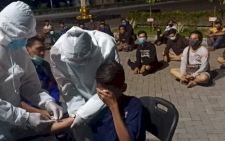 PSBB Sidoarjo, 65 Orang Terjaring Langgar Jam Malam