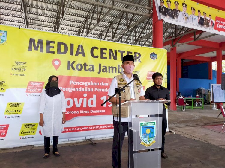 25 Pedagang di Kota Jambi Positif Rapid Test, Fasha: Yang Ada Gejala Kita Bawa ke RS Abdul Manaf