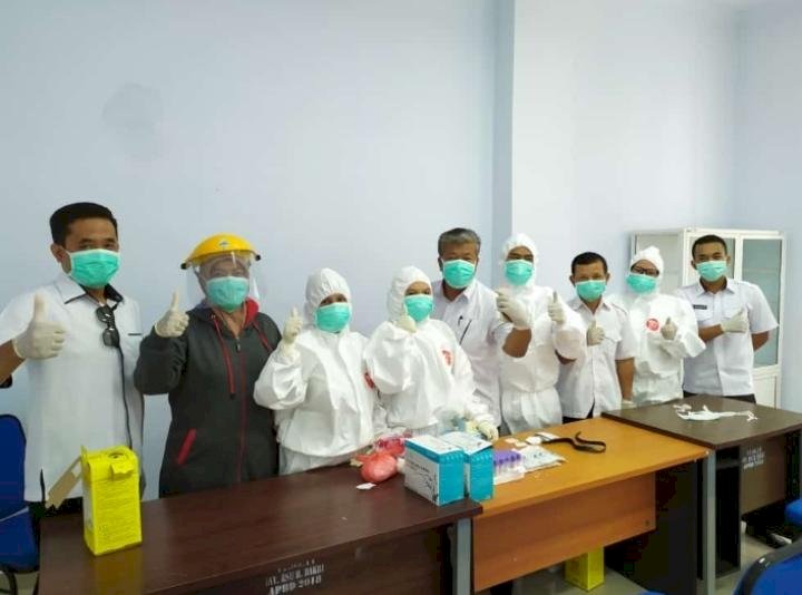 Puluhan Warga di Sungaipenuh Jalani Rapid Test Masal, 2 Orang Dinyatakan Positif