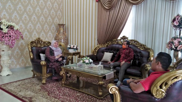 Tinjau Kesiapan Penyaluran Bansos Provinsi, Ketua DPRD Edi Purwanto Turun ke Muarojambi