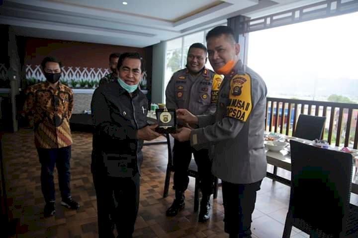 Wako AJB Sambut Kunker Kapolda Jambi