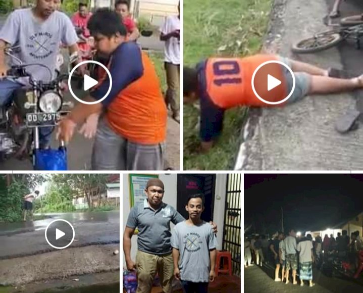 Viral Remaja Penjual Gorengan di Dibully Hingga Terjungkal, Disebut Peristiwa di Pangkep, Begini Reaksi Netizen