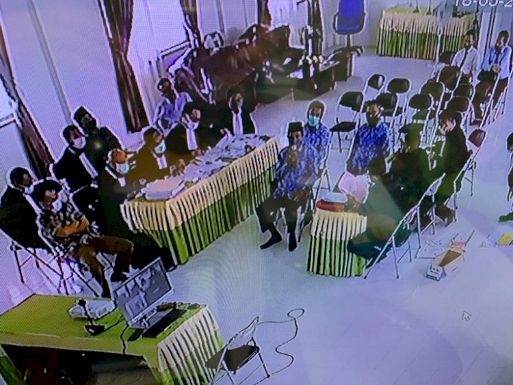 Kejari Sungaipenuh Hadirkan Kepala BPBD Kerinci di Sidang Online Kasus Bencal