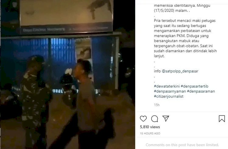 Viral Sok Garang Pemuda Ini Bentak-bentak TNI Saat Ditegur Tak Gunakan Masker